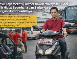 Bikin Salut, Pengusaha Rokok Makayasa Pilih Naik Motor Butut Meski Penghasilan Miliaran Rupiah