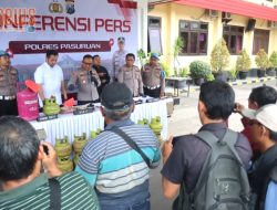 Polres Pasuruan Bongkar Praktik Pengoplosan LPG Subsidi di Purwosari