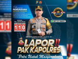 Melalui Call Center 110, Polres Tingkatkan Layanan Kamtibmas