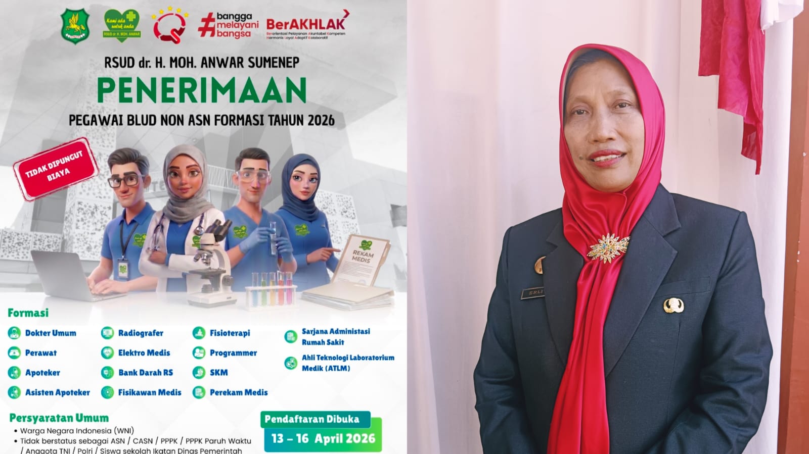 Rekrutmen Pegawai RSUDMA