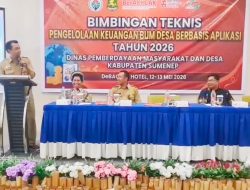 Dorong Transparansi Digital, DPMD Sumenep Gelar Bimtek Keuangan BUMDes Berbasis Aplikasi