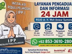 Kini Lapor Kapan Saja, RSUD Sumenep Hadirkan Layanan Pengaduan 24 Jam