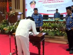 Perkuat Reformasi Birokrasi, Bupati Rusdi Sutejo Lantik 80 Pejabat Pemkab Pasuruan