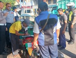 Tertibkan Bentor Nakal, Dishub Kota Pasuruan Gelar Operasi Gabungan