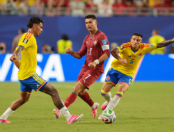 Tertahan 0-0 Lawan Kolombia, Ronaldo Gagal Antar Portugal Juara Grup K