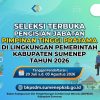Empat Kursi Kepala OPD Sumenep Diperebutkan Lewat Seleksi Terbuka