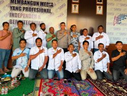 Bangun Kemitraan dan Perkuat Sinergitas, Kapolresta Silaturahim dengan SMSI Sumenep
