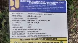 Pekerjaan Proyek Tidak Brkualitas. Masyarakat Desak APH Priksa PT Wijaya Graha Prima Dan Cabut Ijin Kerjasama.