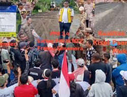 Baru Dikerjakan Proyek Kisol-Paan Leleng Sudah Rusak, Diduga Ada Storan ke PPK Dan Material Tak Sesuai Spesifikasi