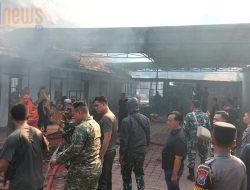 Lapas Kelas IIB Ngawi Kebakaran, Kepulan Asap Hitam Membumbung Tinggi
