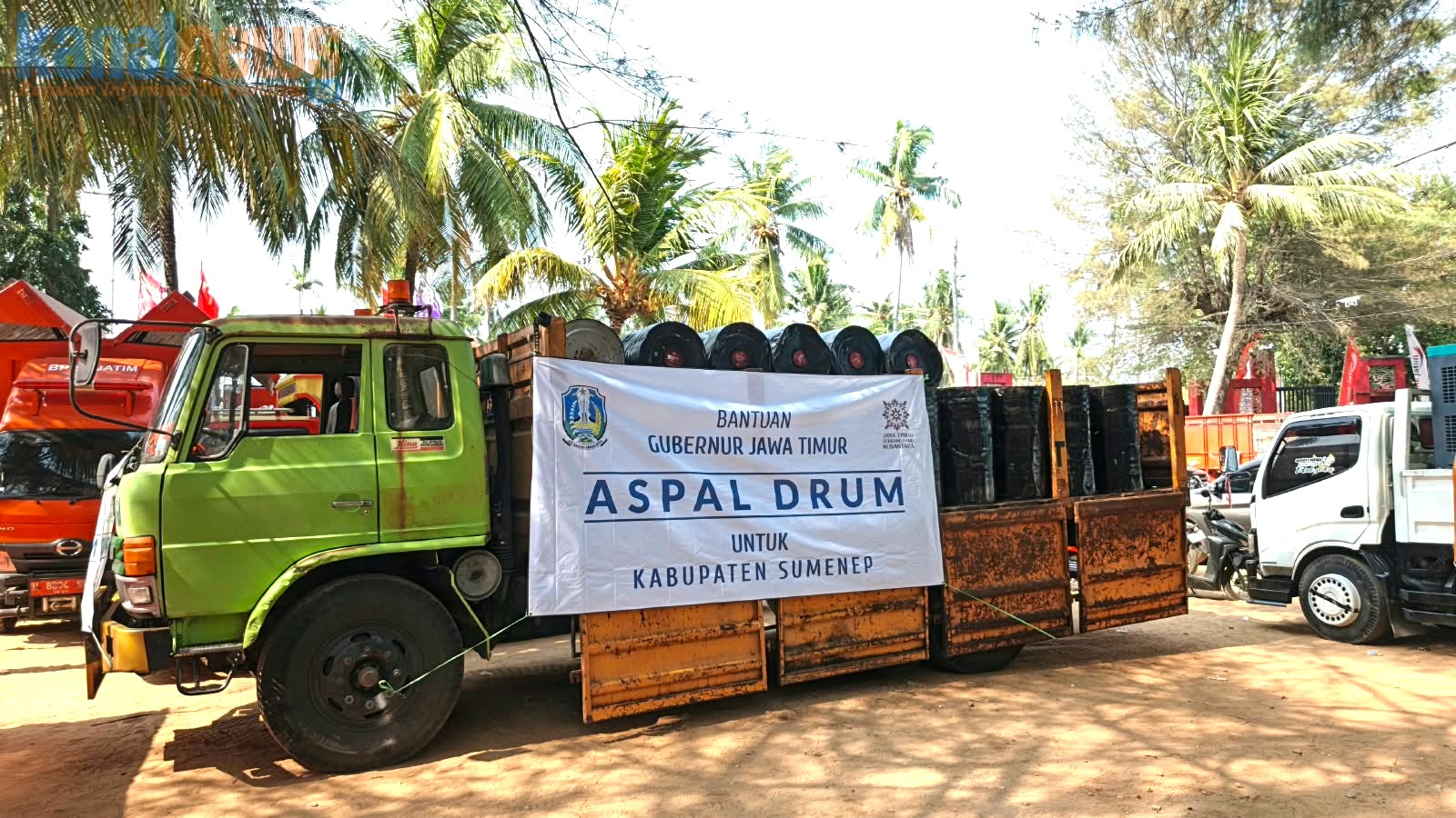 Bantuan Aspal Provinsi Jatim