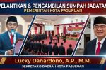 Pelantikan Sekda Kota Pasuruan