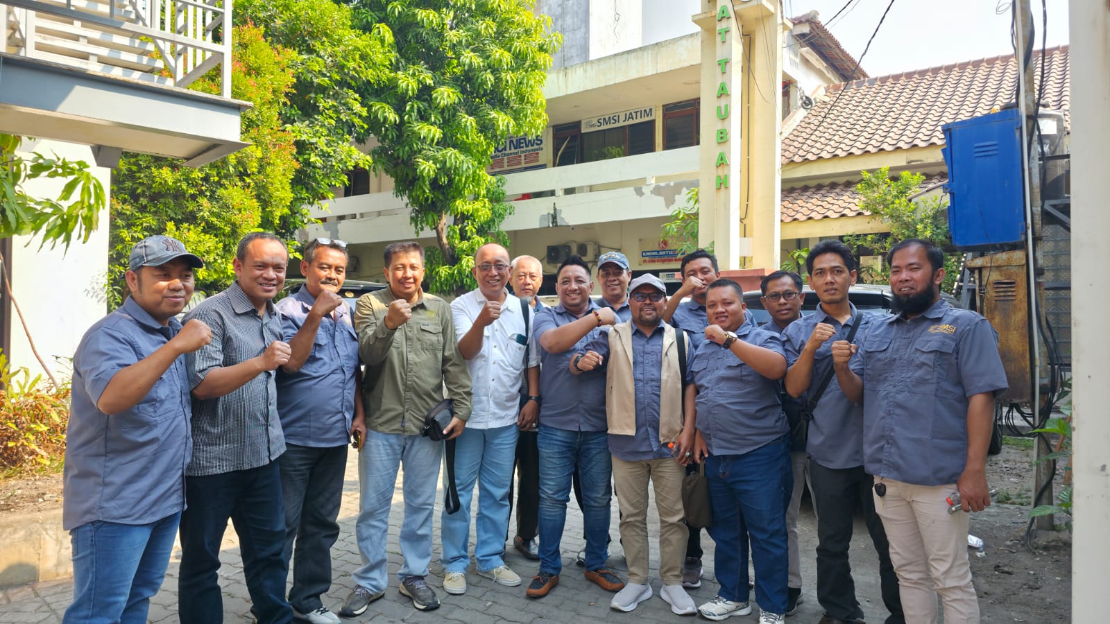 Kunker ke SMSI Jatim